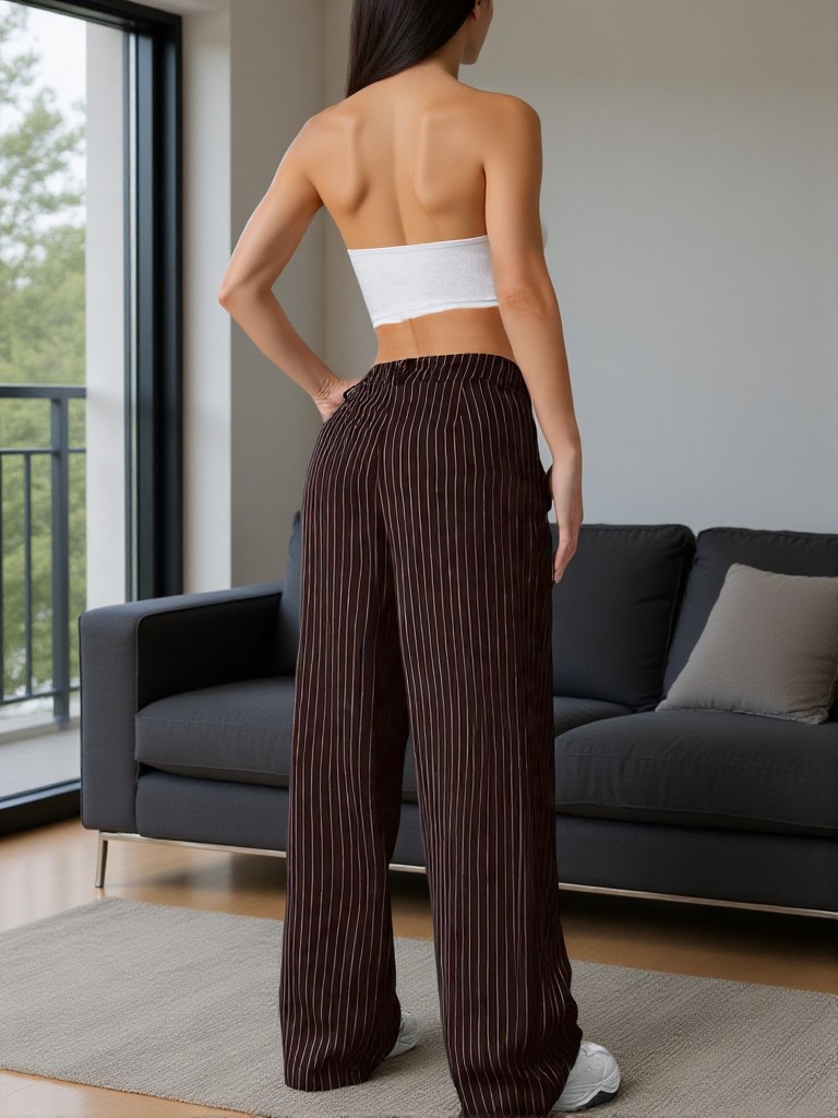 Wide Leg Trousers - Image 3