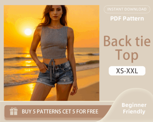 Back Tie Top
